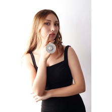 Matya Antik Gümüş Kaplama Şapka Modeli Ayarlanabilir  Yüzük