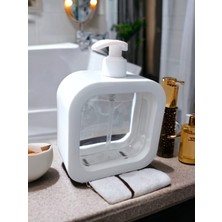 Luckyol 2 Adet Modern Banyo ve Mutfak Sıvı Sabunluk 500 ml