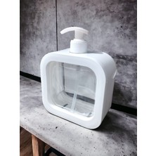 Luckyol 2 Adet Modern Banyo ve Mutfak Sıvı Sabunluk 500 ml