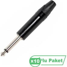 Losen LC3134BK Mono Jack Siyah Konnektör ( 10 Lu Paket )