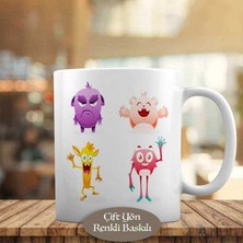 Asilmeydan Gülen Yaratıklar Kupa Bardak Hediyelik-23-2147789699