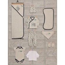 Yağmurda Ayıcık 10 Parça Zıbın Seti