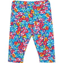 Lovetti Kız Çocuk Tiny Flowers Desen Kapri