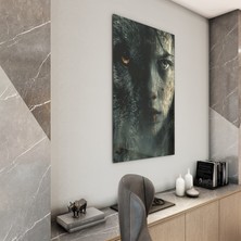 Domovit Fantastik ve Korku Cam Tablo - Karışık - Dikey Motif 01-015