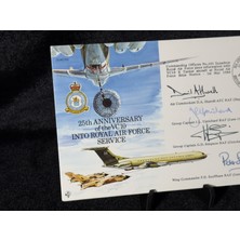 Ingiltere Benham Imzalı Limited 19/900 Fdc 25. Yıl Özel Anısı - VC10 Kraliyet Hava Kuvvetleri