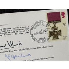 Ingiltere Benham Imzalı Limited 19/900 Fdc 25. Yıl Özel Anısı - VC10 Kraliyet Hava Kuvvetleri
