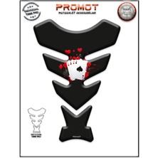 Poyraz Motorsiklet 3D Üniversal Tank Pad  255