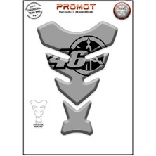 Poyraz Motorsiklet 3D Üniversal Tank Pad  126