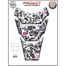 Motorsiklet 3D Üniversal Tank Pad  361