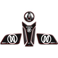 Mondıal Drift L 125 Tank Pad Set 01