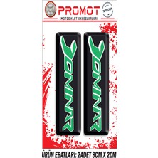 Poyraz Dominar Ön Maşa 3D Kabartmalı 2'li Damla Sticker 3