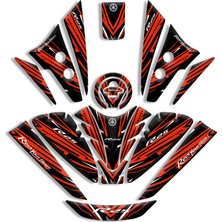 Yamaha R25 Tank Pad Full Set (2019/2024) Uyumlu 12