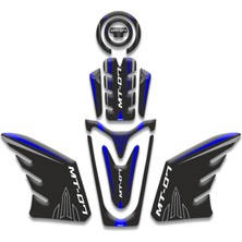 Yamaha MT07 Tank Pad Set (2021/2024) Uyumlu 03