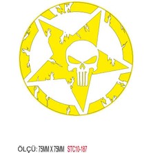 Poyraz Motorsiklet Otomobil Sticker 2 Adet 183