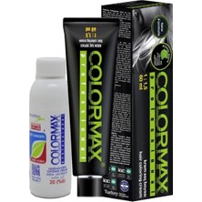 Colormax A1653 New 2025/02 Siyah Kestane 60 ml 1 Adet Saç Boyası + 1 Adet 90 ml Oksidan Set