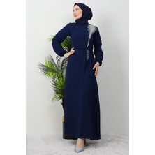 Giza Store Sinem Tesettür Elbise Haki