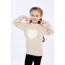 Kurgan Tekstil Kız Çocuk Regular Fit Basic Triko Kazak