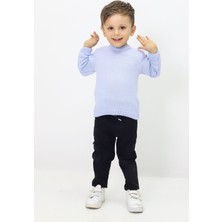 Kurgan Tekstil Erkek Çocuk Bisiklet Yaka Triko Kazak