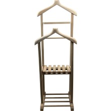 Melada Mobilya Gürgen Çift Tepeli Dilsiz Uşak Ham Sehpalı