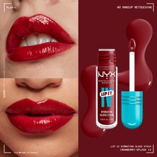 NYX Professional Makeup Lıp I.v. Vitamin Içeren Parlatıcı + Tint - 13 Cranberry Splash