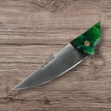 Epoksi Saplı Sırttan Kilitli Paslanmaz Çelikten Çakı