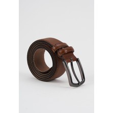 Alexander Gardi Erkek Doku Detaylı  Deri Kemer (E24-KEMER-03)