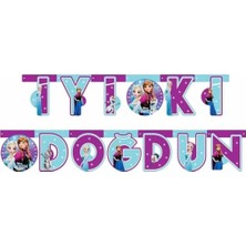 Frozen 2 Iyi Ki Doğdun Harf Banner