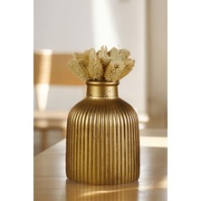 Dekoratif Vazo El Yapımı Gümüş Eskitme Renk Model 3