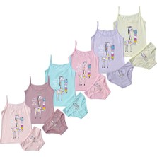 Kız Çocuk Atlet Külot Takım