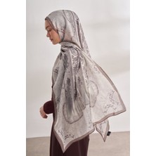 Armanda Catena Desen Ithal Vual Şal - Vizon