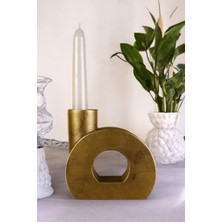 Şamdan Mumluk Dekoratif Mumluk Beyaz Renk Tealight Mumluk Model 9