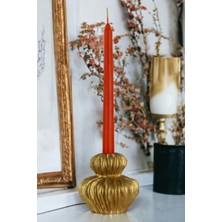 Şamdan Mumluk Dekoratif Mumluk Beyaz Renk Tealight Mumluk Model 19