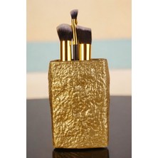 Viselia Makyaj Duzenleyici Makyaj Organizeri Makyaj Fırçalığı Makyaj Fırçası Altın Eskitme Renk Model 7