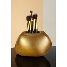 Makyaj Duzenleyici Makyaj Organizeri Makyaj Fırçalığı Makyaj Fırçası Gümüş Eskitme Renk Model 22