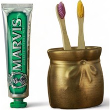 Diş Fırçalığı Diş Fırçalık Diş Fırçası Standı Diş Fırçası Tutucu Siyah Model 8