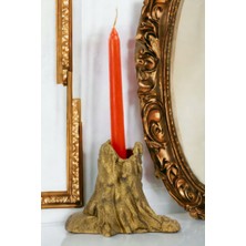 Şamdan Mumluk Dekoratif Mumluk Beyaz Renk Tealight Mumluk Model 2