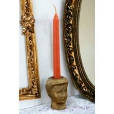 Şamdan Mumluk Dekoratif Mumluk Beyaz Renk Tealight Mumluk Model 10