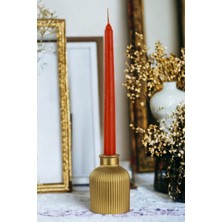 Şamdan Mumluk Dekoratif Mumluk Beyaz Renk Tealight Mumluk Model 21