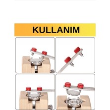 Iki Uçlu Alüminyum Kapak Açacağı - Kırmızı