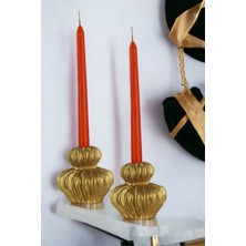 Şamdan Mumluk Dekoratif Mumluk Tealight Mumluk Model 19 Ikili Mumluk
