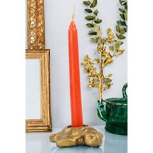 Şamdan Mumluk Dekoratif Mumluk Beyaz Renk Tealight Mumluk Model 41