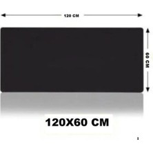 Xira 4 Xl 120*60 Oyuncu Mousepad Siyah Kauçuk Tabanlı