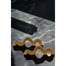 Şamdan Mumluk Dekoratif Mumluk Tealight Mumluk Model 13 Ikili Mumluk