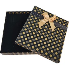 Büyük Set Kutusu Karton Fiyonklu Desenli Sert (17X20 Cm) (Içi Süngerli)