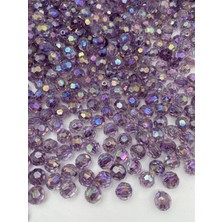 Hedef Bijuteri 14MM Janjanlı Lila / Açık Mor Petek Model Akrilik Boncuk, Takı Yapım Hobi Boncuğu (100GR,~80ADET)