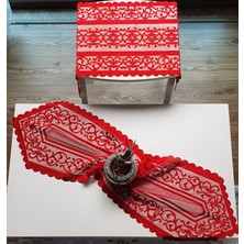 Osmanlı Desene Örme Runner Örtüsü 40X140