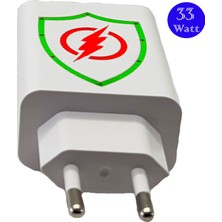 Karleader Xiaomi 33 Watt Hızlı Şarj Aleti ve Kablosu Turbo Yazısı Çıkar