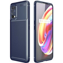 Heptek İletişim Realme 7 Pro Kılıf Negro Silikon Kapak-Lacivert