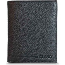 Guard  Çok Bölmeli Dikey Model Düz Siyah Deri Erkek Cüzdan - GRD250118WT177