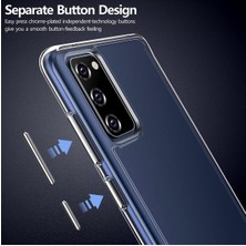 Samsung Galaxy S20 Fe 5g Uyumlu Şeffaf Kamera Korumalı Kılıf